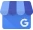 niebieski domek google maps